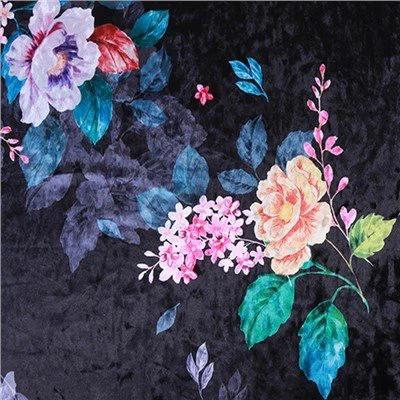 Ψηφιακό εμπριμέ βελούδο ύφασμα